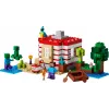 Construction toy LEGO Minecraft set 21275 TNT Jungle House, 287 pieces, 2 minifigures, age 8+