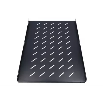 Extralink EX.8642 Fixed Rack Shelf 1U 750mm Black for 1000mm Depth Cabinets