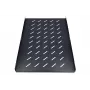 Extralink EX.8642 Fixed Rack Shelf 1U 750mm Black for 1000mm Depth Cabinets
