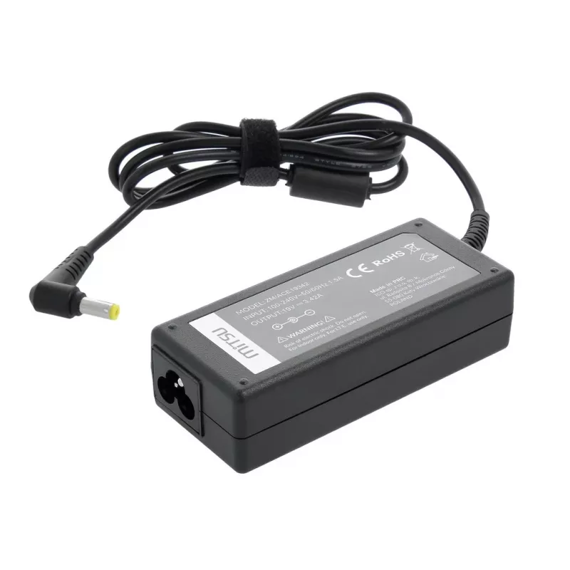 Power supply MITSU for Acer 5ZM004 — 19V 3.42A AC adapter compatible with Acer laptops