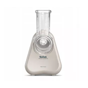 Electric vegetable shredder Tefal Fresh Express DN853BE0 — 150 W, 3 interchangeable nozzles, 1 speed, cream