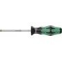 Wera Workshop Slotted Screwdriver 335 05110001001 Blade Width: 3 mm Blade Length: 80 mm (05110001001)