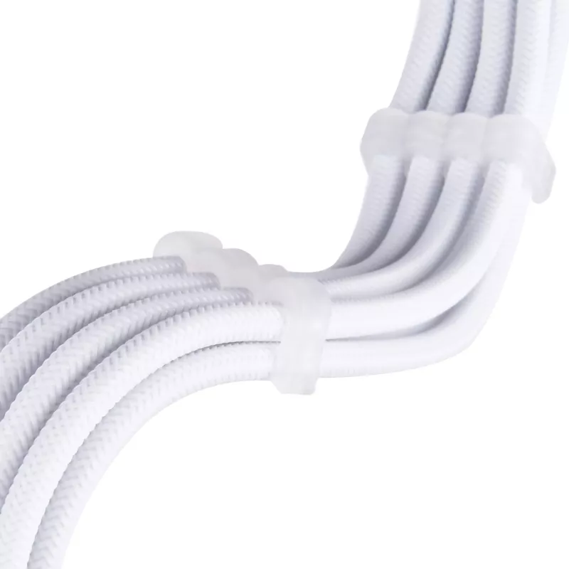 Power supply extension cable SILVERSTONE PCIe 8‑pin SST-PP07E-PCI8W-V2 30 cm white