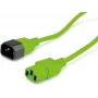 Roline - Power Cable - IEC 60320 C14 to IEC 60320 C13 - AC 250 V - 10 A - 1.8 m - Moulded - Green