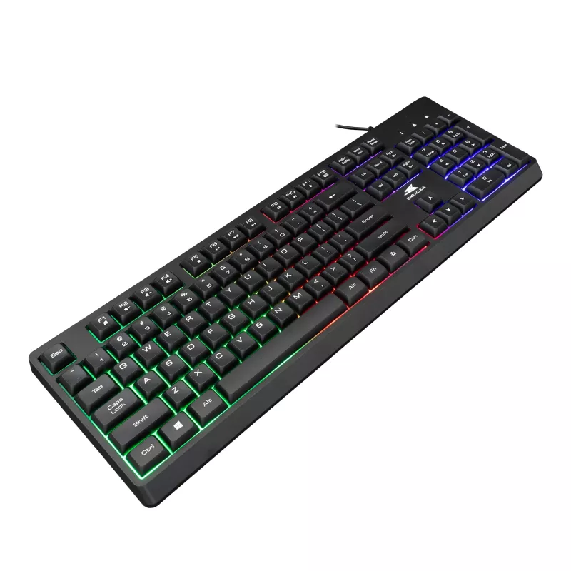 Baracuda Starfish Black US keyboard model STARFISH — compact layout, US layout