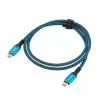 USB-C cable LANBERG CA-CMCM-45CU-0010-BK 1 m, 240W power, 8K@60Hz video