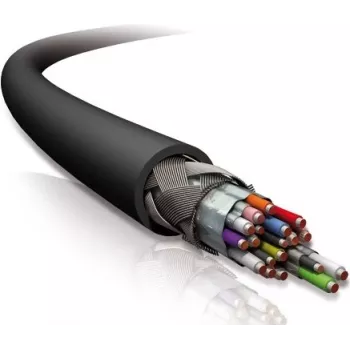 PureLink PureID Series - Audio-/Video-/Network Cable in Meterware - 200 m - Triple Insulation - Black