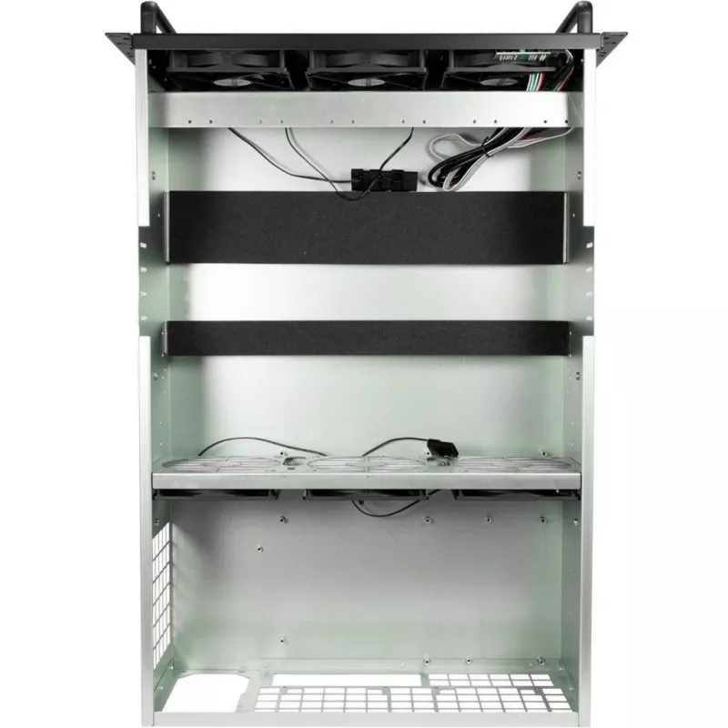 Computer case Inter-Tech 88887236 Rack Black, Grey