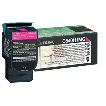 Lexmark C540H1MG - Toner magenta - for C540, C543, C544, C546, X543, X544, X546, X548