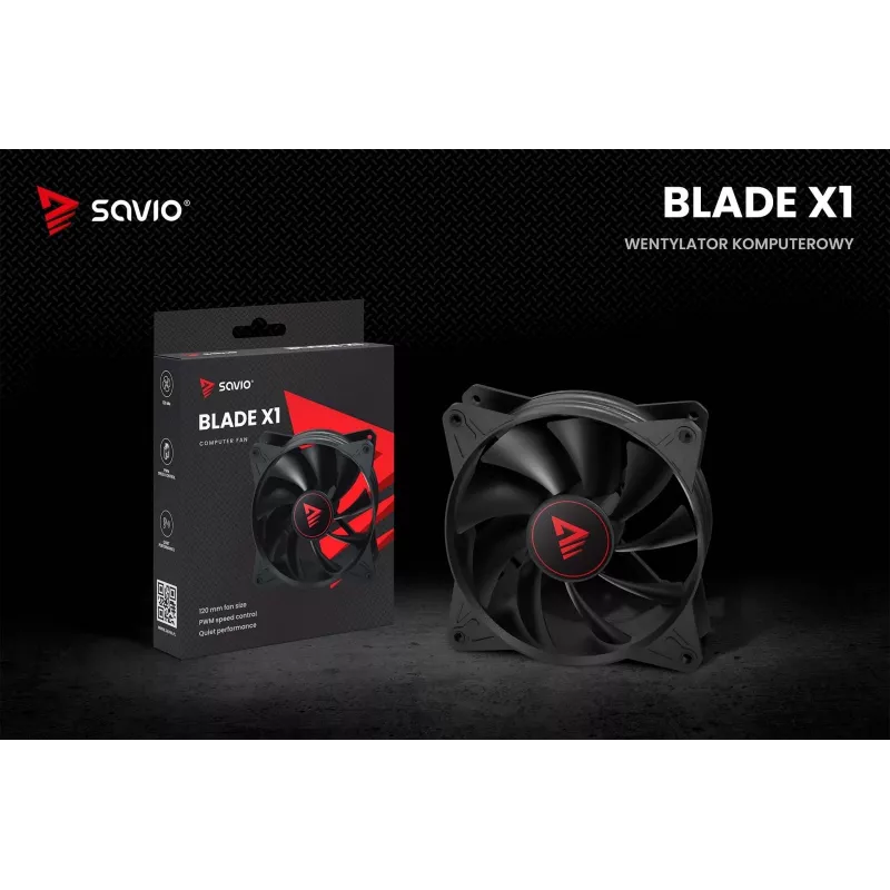 SAVIO SAVGBLADE 120mm PWM Case Fan