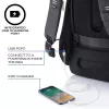 Backpack XDDESIGN Bobby Hero Small, anti-theft, 11.5 L, tablet up to 12.9 inch, PET/foam, black
