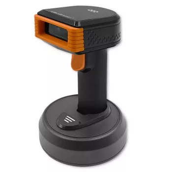 Wireless barcode reader QOLTEC 50878 1D/2D with docking station