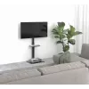 Floor TV stand GEMBIRD TVS-55T-02 for 32–55 inch TVs, steel, height 600 mm, VESA 100x100–400x400, max load 35 kg