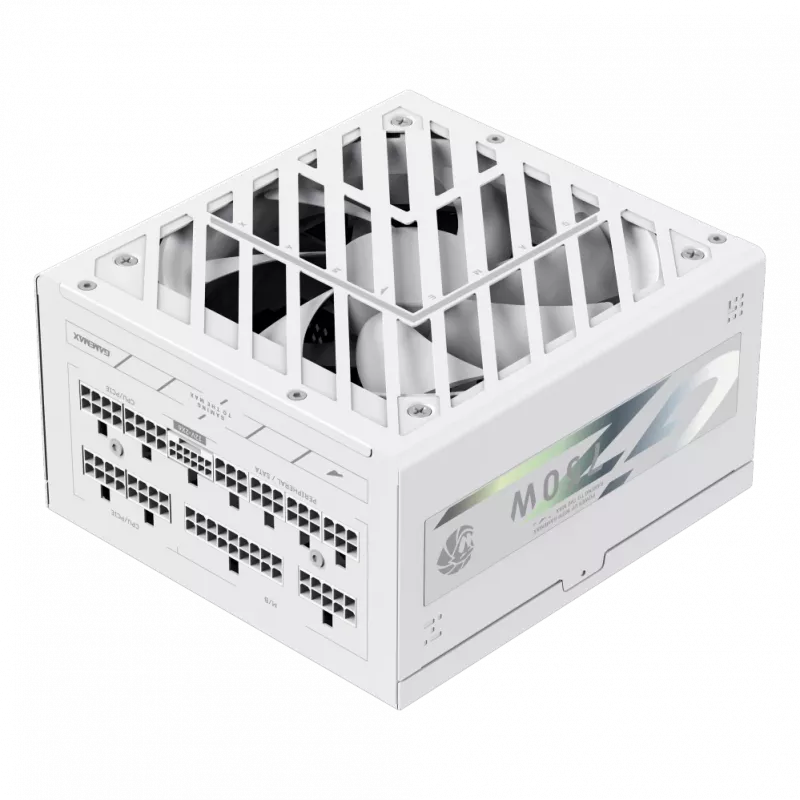 Gamemax Power Supply, 80 PLUS, Gold | GZ 750G WH | 750 W