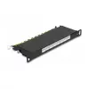DeLOCK Patch Panel 10 inch 8 port Cat.6A 0.5U black