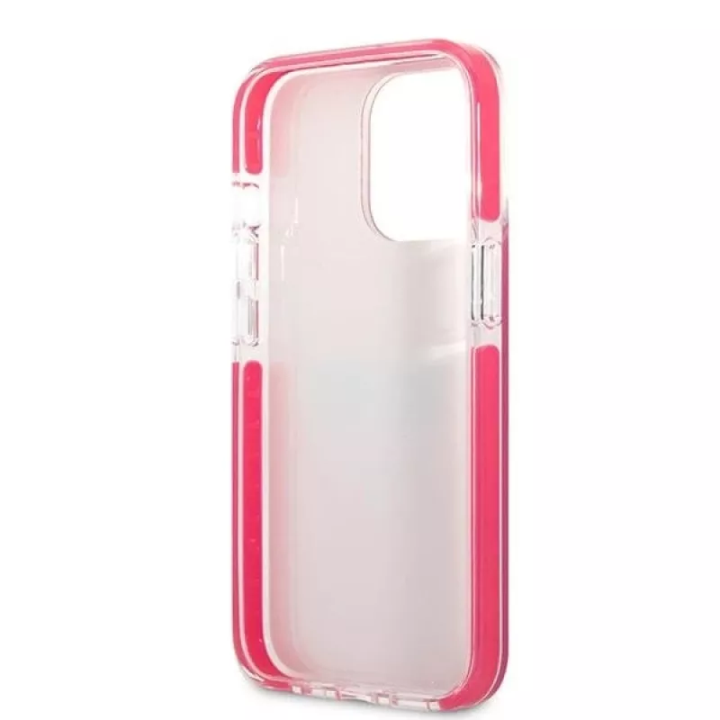 Karl Lagerfeld KLHCP13XTPECPI Iphone 13 Pro Max 6.7 Hardcase Fuchsia/FUSCHIA Choupette Head