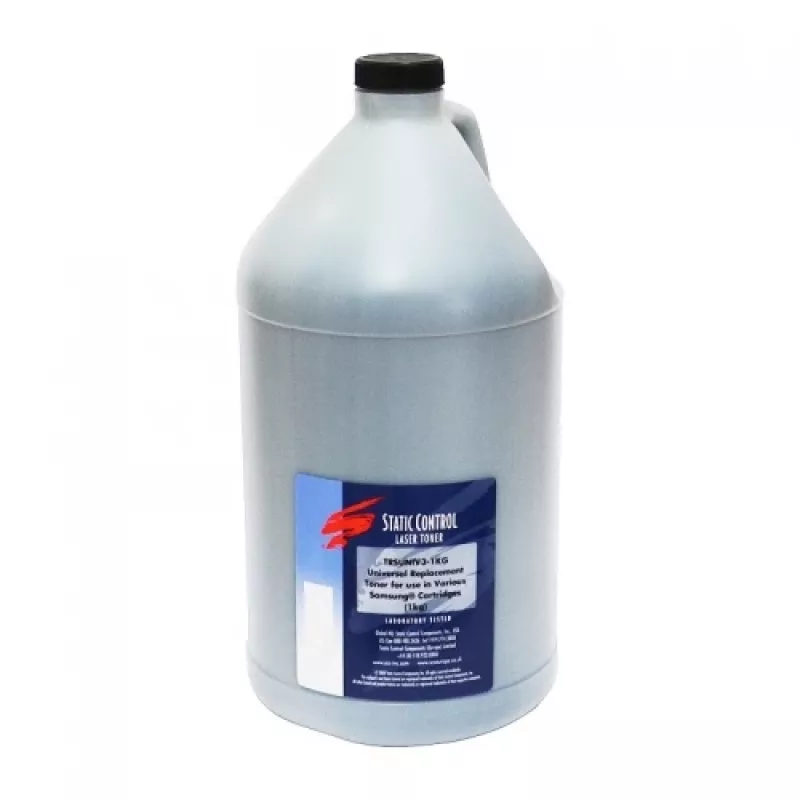Toner powder for laser printers, Samsung universal XEROX black 1 kg, refill powder