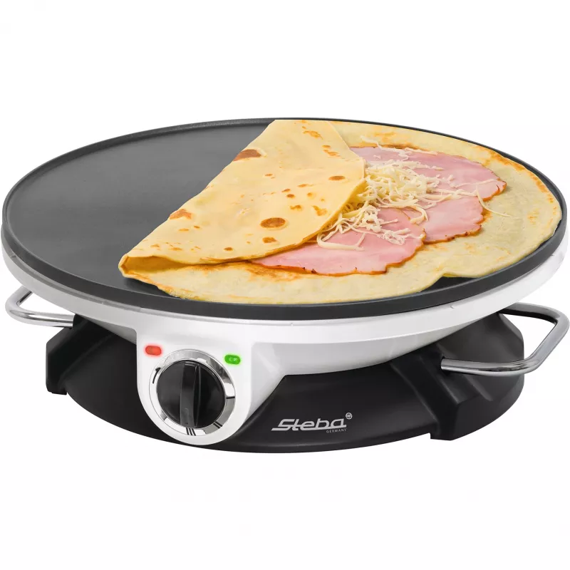 Steba CR 32 - crepe plate - 1.2 kW - Black/White