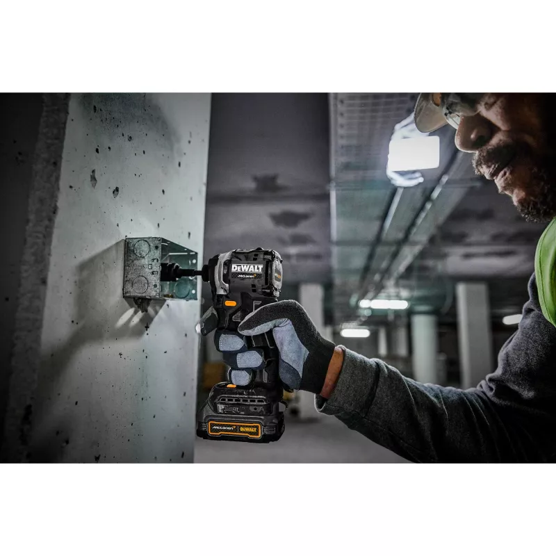 Cordless Impact Wrench DCF85ME2GT, 18Volt, 1/4, in McLaren design Grey/black, 2x POWERSTACK Li-Ion-Battery 1,7 Ah, in T STAK Box