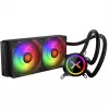 HydroX 240 ARGB, Liquid Cooling black
