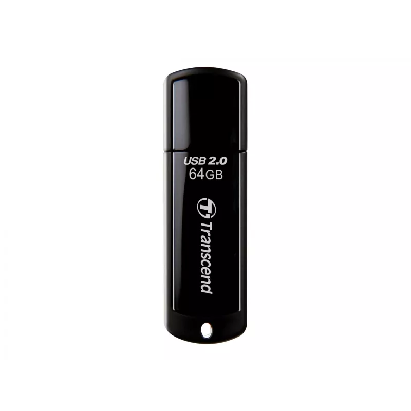 USB Flash Drive Transcend JetFlash 350 64GB, USB 2.0, Black