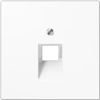 Wall switch Jung LS 969-1 UA WW — single-pole, white thermoplastic