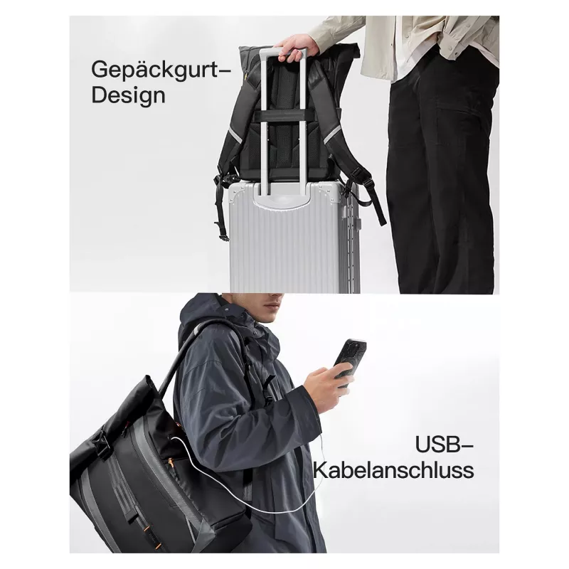 inateck notebook backpack 15,6 BP01009 black 22-26.8 L