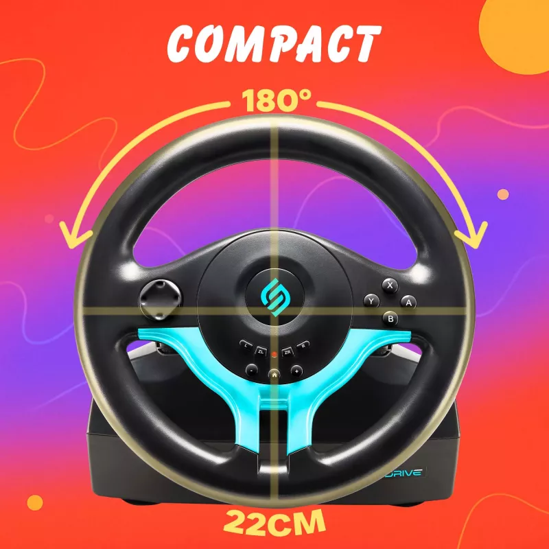 Subsonic Superdrive SV 250-S Driving Wheel Blue Edition