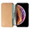 Phone wallet Krusell Sunne for Apple iPhone 11 Pro Max — vintage nude, folio case with card slots