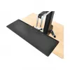 Multimedia stand ERGOTRON WorkFit-S Single HD with Worksurface+ — Black, height adjustment 58 cm, max load 13.2 kg, for screens up to 30 inch
