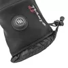 Gloves Glovii GLWM polyester, touchscreen, windproof, weatherproof, padded palm, anti-slip, heating function, S-M, black
