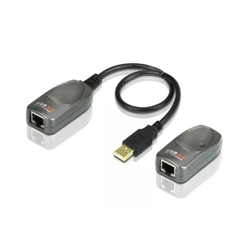 ATEN USB 2.0 Over Cat5e/6 Extender (60m), 31 mm, 63 mm, 21.9 mm, 170 g, 40 g, 20 g