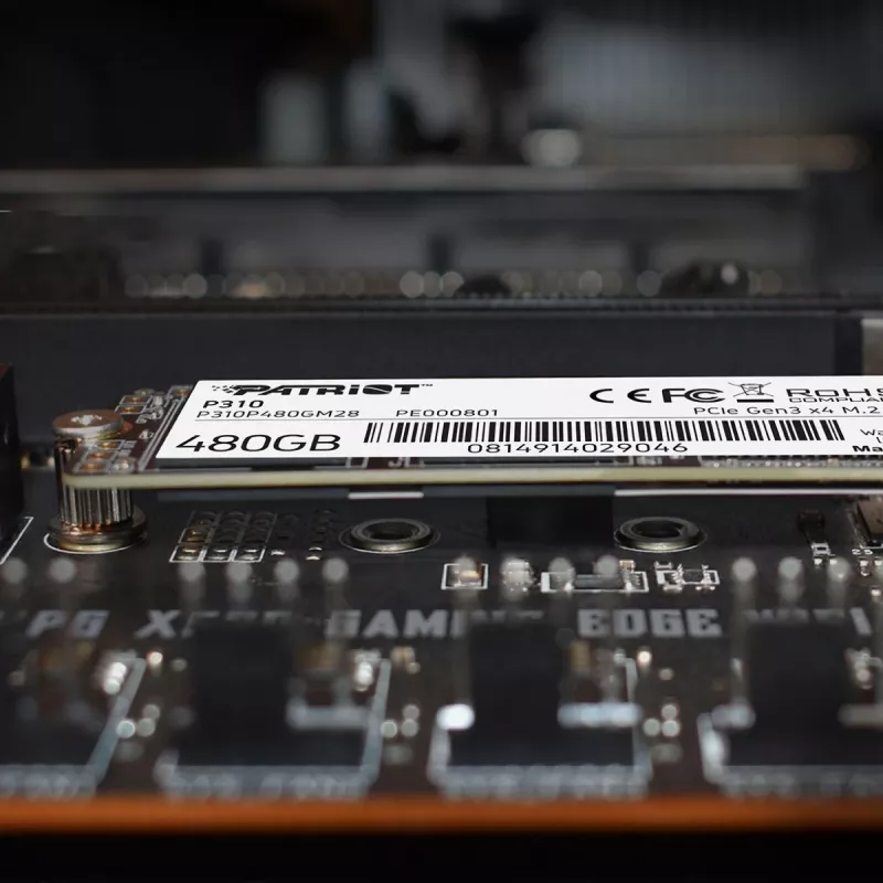 SSD disk Patriot Memory 480 GB M.2 PCI Express 3.0 NVMe P310