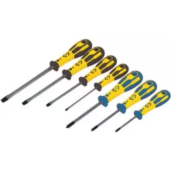 Screwdriver set c.k tools T49163D, 7 pieces, assorted sizes, hand tool set