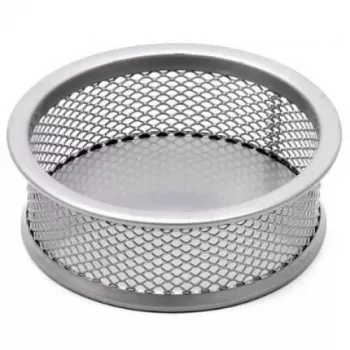 Box detail Forpus, silver, perforated metal 1005-011