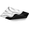 Sharkoon SKILLER SGP35 D1 gaming mouse pad, black/white, size M