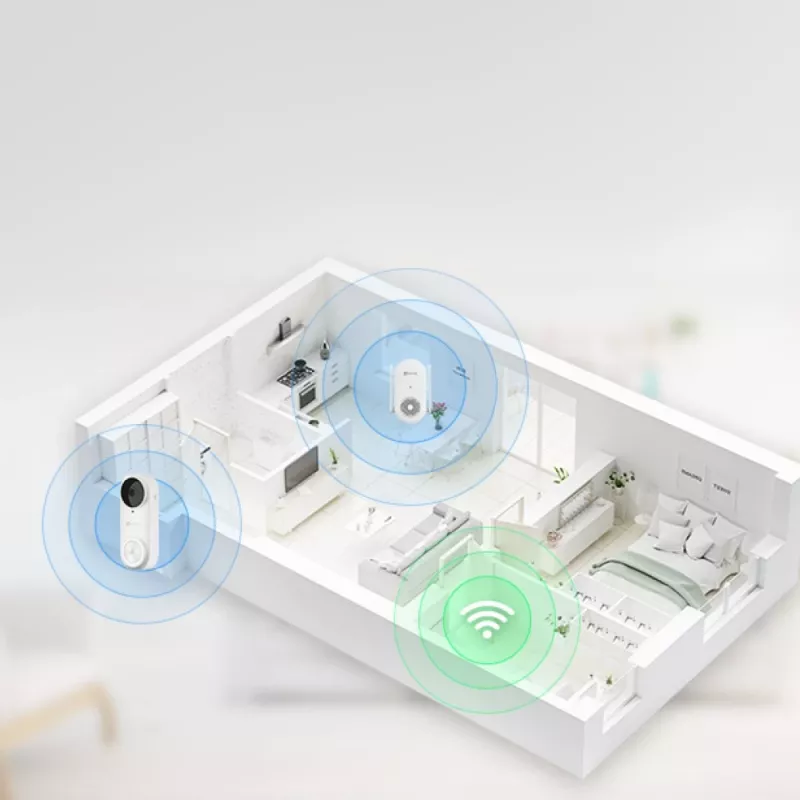 EZVIZ CH1 Smart Wi-Fi Chime for battery-powered video doorbells