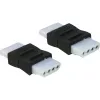 DeLOCK - Adapter for Power Connector - Internal Power Supply, 4-pin (W) - Internal Power Supply, 4-pin (W) (65045)