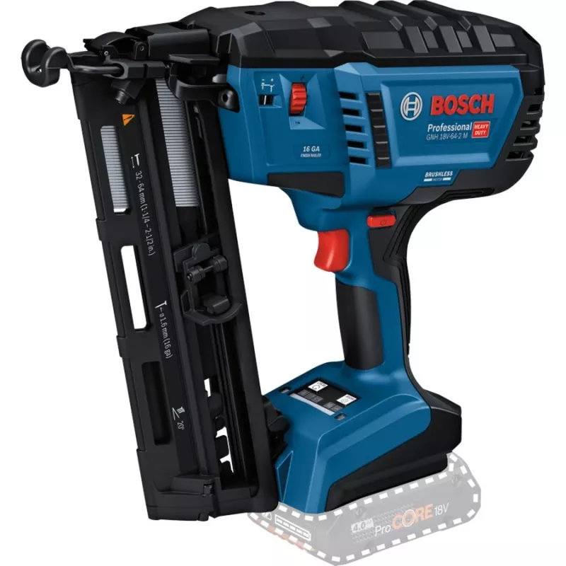 Cordless wood nailer Bosch GNH 18V-64-2 M Professional solo