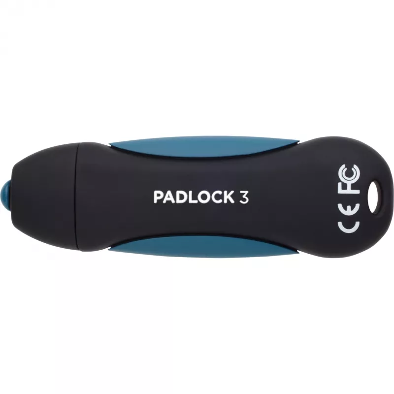 CORSAIR Flash Padlock 3 128GB Secure USB 3.0 Flash Drive with Keypad Secure 256-bit hardware AES encryption