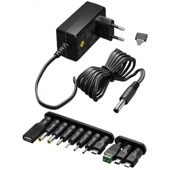 Goobay 65592 Power Adapter Black