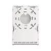 DeLOCK 67054 Keystone surface-mounted box, 6-port, white