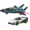 LEGO CITY 60489 Jet vs Car