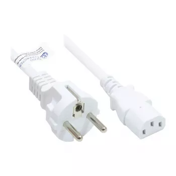 Good Connections grounded plug to C13 White 1,8m