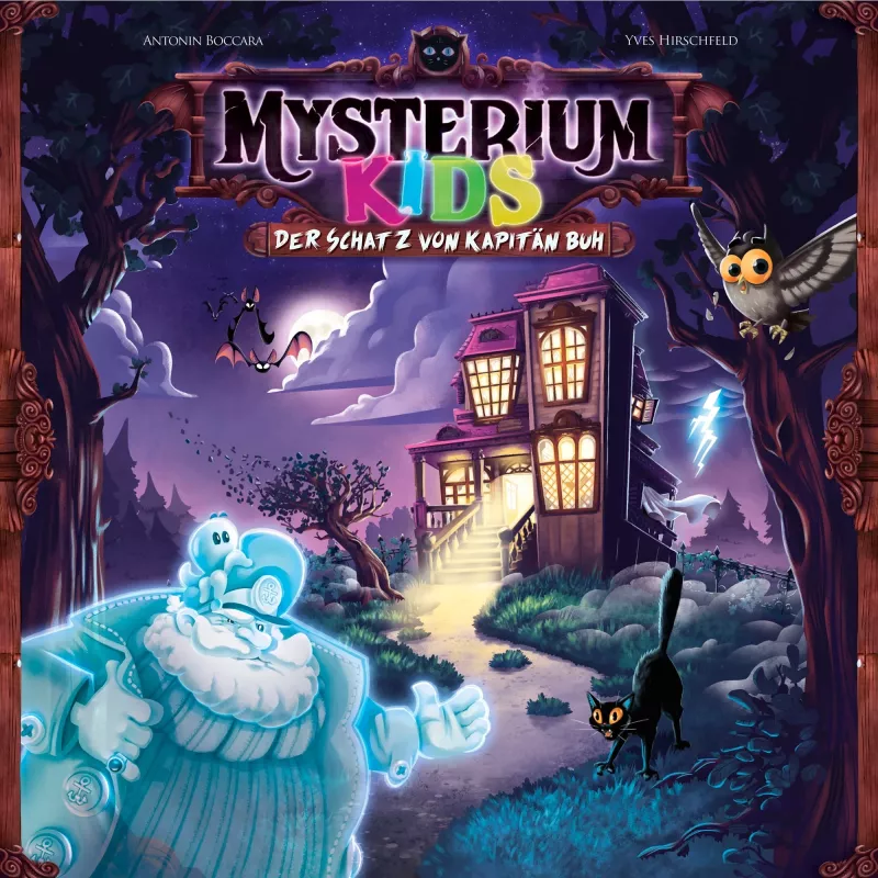 Mysterium Kids: Der Schatz of captain Buh, Board Game