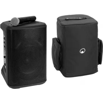 Portable PA speaker Omnitronic PORTY-8A 8-inch, 200W, wireless