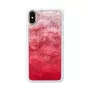 Phone case iKins for iPhone XS / iPhone X — Pink Lake White protective cover