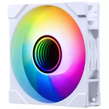 Phanteks M25 Gen2 120mm PWM ARGB Reverse Blade Fan - White