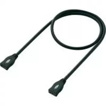 HDMI extension cable SpeaKa professional 1m Black — 1x HDMI female to 1x HDMI female