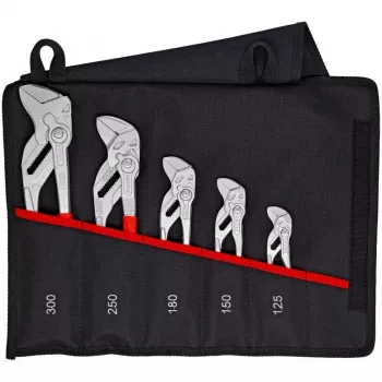 KNIPEX set of 5 pliers-wrenches 125/150/180/250/300mm